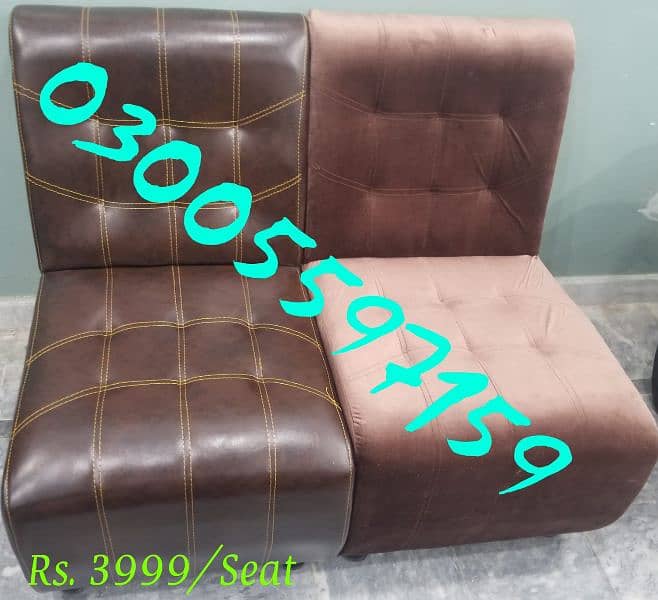 sofa set 5 seater office parlour cafe furniture desk chair table shop 10