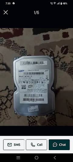160 GB Harddisk internal