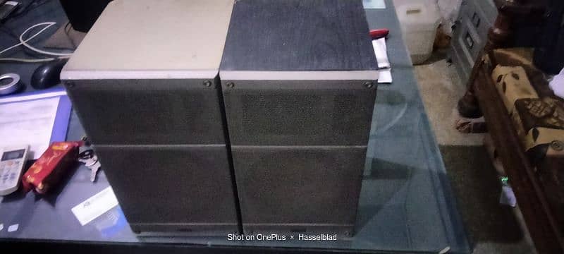 Yamaha speakers pair bookshelf NS 55 1