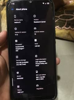 realme 5i for sell