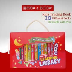 kids learning tracing books