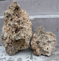 aquarium stone / lava rocks