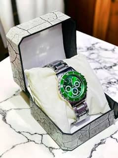 men's elegant chain wrist watch