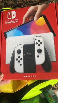 Nintendo console switch oled model