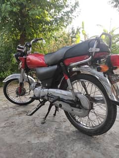 Honda CD 70 exchange possible with Honda 125