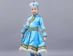 Children Mangolian Dance Costume - Cultural day dress - for events