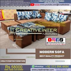 office home sofa set modern deewan single molty foam blue table