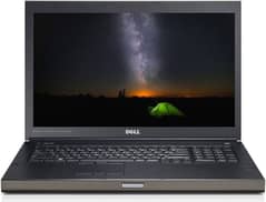 Dell precision M6800 Work Station i7, 8gb, 256gb SSD, 512GB HHD