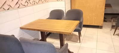 restaurant dinning tables and chairs available