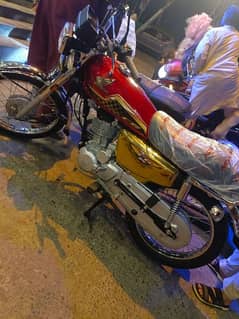 Honda 125 Golden Self-start Model 2024 Showroom New Condition