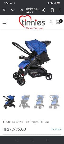 Kids stroller ( pram) for sale 4