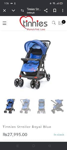 Kids stroller ( pram) for sale 6