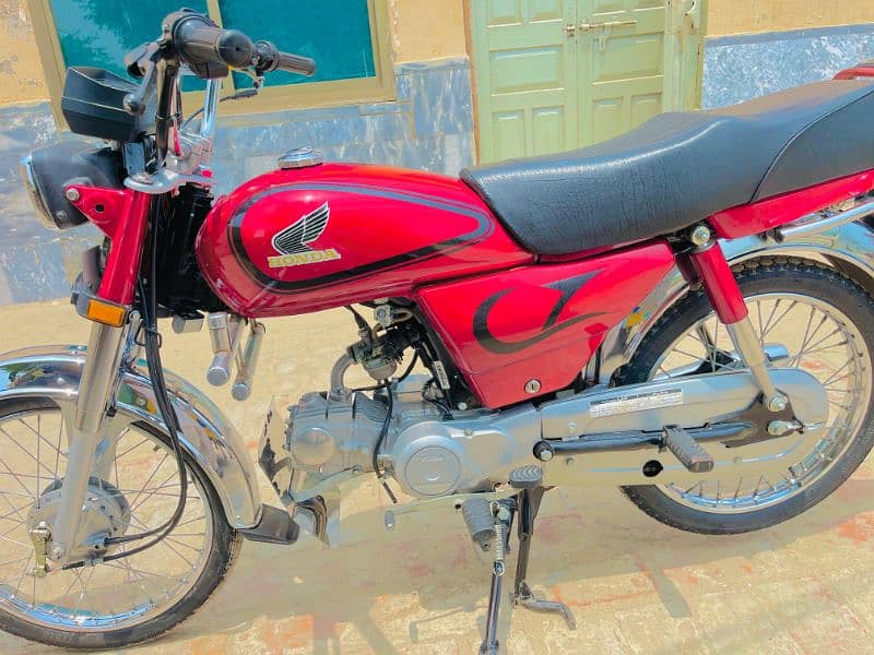 Honda cd 70 model 2023 3