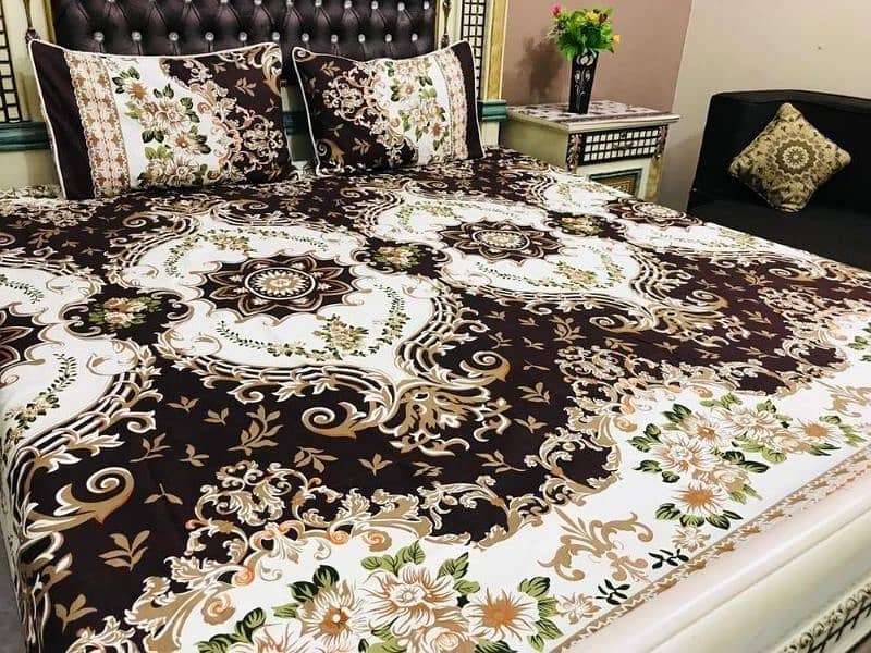 3Pcs Double Bed Sheet 0