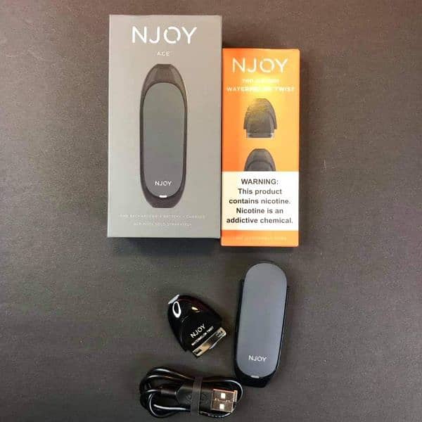 njoy ace vape pode/liquid/refil vape/smoking vape/pod/smoke 2