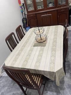 wood dinning table