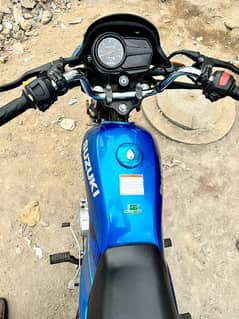 suzuki 110 gd blue colour 1st owner