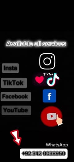 TikTok followers all services