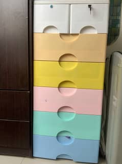 Kids cupboard with drawers