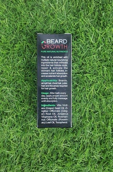 Beared Grow hair oil 2