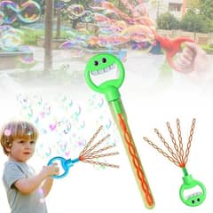 32 Holes Face Wands Bubble 5in1 Stick with 2 Liquid Sachet