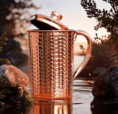 copper serving jug