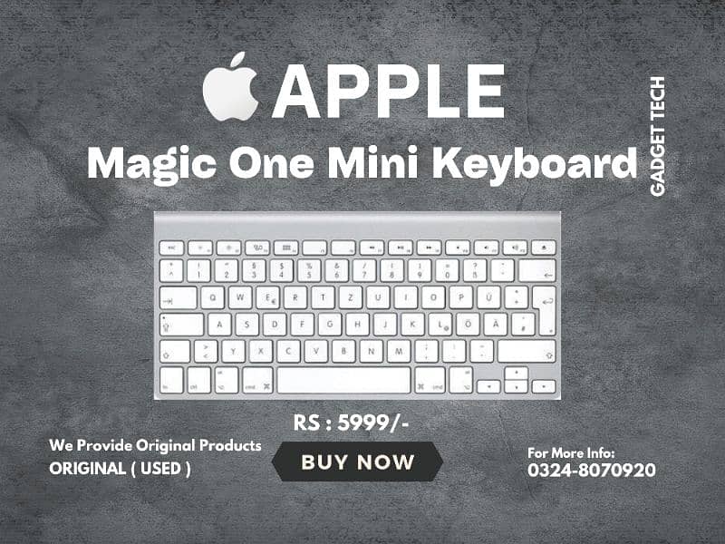 Apple Magic 2 Keyboard Mouse Combo Bluetooth Rechargeable Mini Slim 13