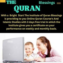 I'm online quraan teacher with 3 years experience