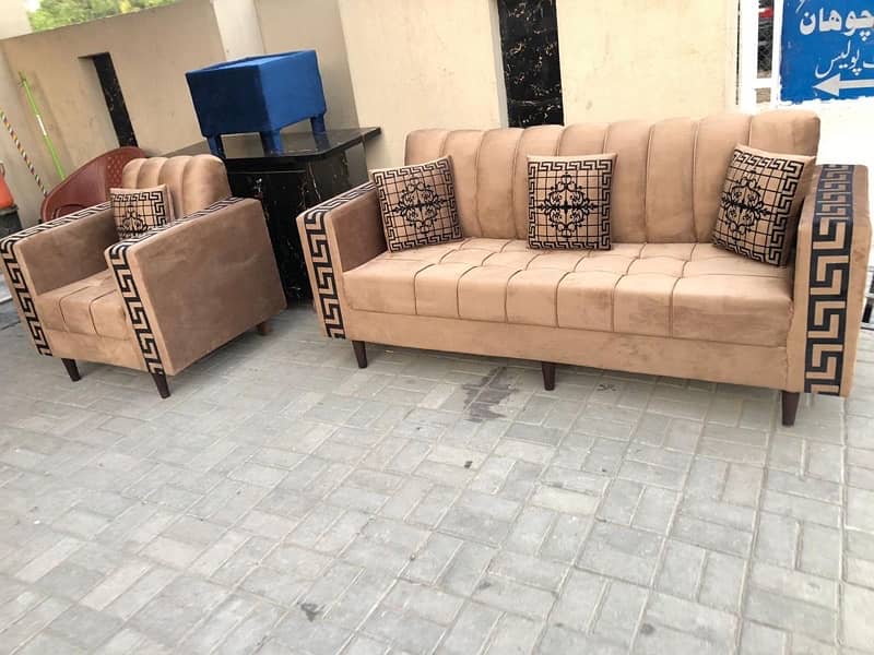 5 seater sofa set / sofa cumbed/customize sofa/velvet sofa 4