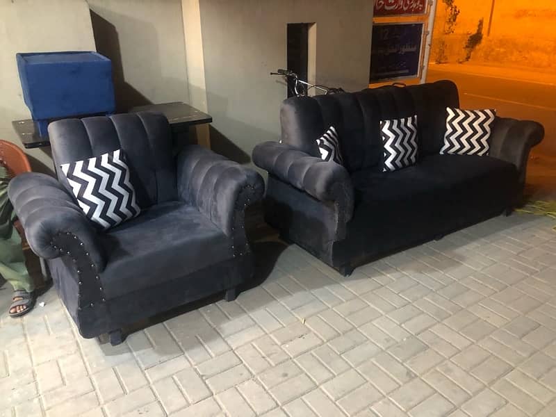 5 seater sofa set / sofa cumbed/customize sofa/velvet sofa 15