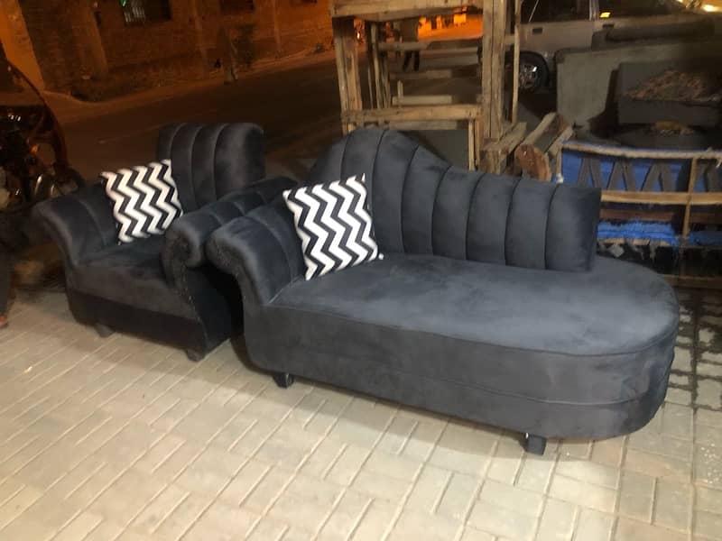 5 seater sofa set / sofa cumbed/customize sofa/velvet sofa 16