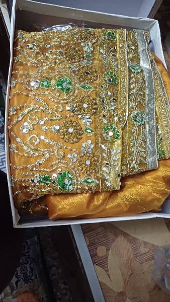 mehndi dress/sharara shirt/miyon dress/urgent sale 1