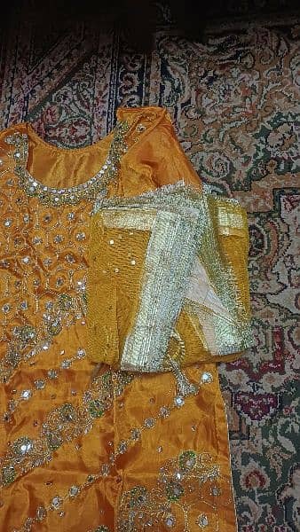 mehndi dress/sharara shirt/miyon dress/urgent sale 4