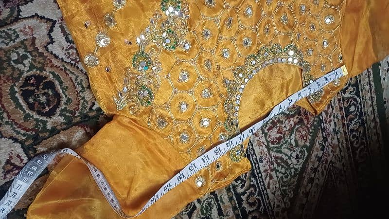 mehndi dress/sharara shirt/miyon dress/urgent sale 7