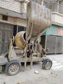 full bori concrete mixture machine