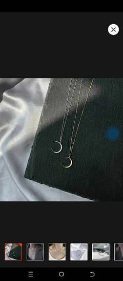 cute moon pendant