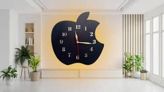 Apple design wall clock.