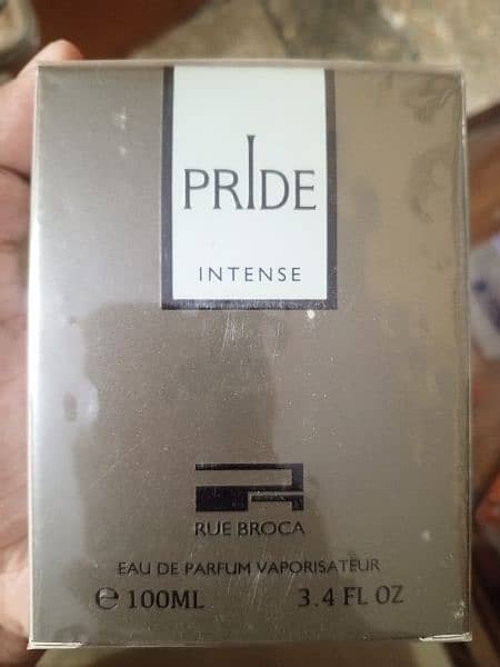 Blue for men and Pride intense 2