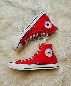 Converse chuck high red