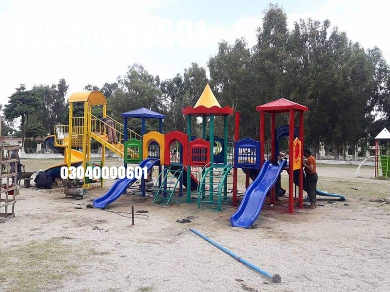 kids Slide/Swings/Kids rides/jhula/Spring rider/jungle gym/gazebo/bar 10