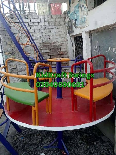 kids Slide/Swings/Kids rides/jhula/Spring rider/jungle gym/gazebo/bar 11