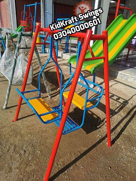 kids Slide/kids Swings/Kids rides/jhula/Spring rider/jungle gym/gazebo 10