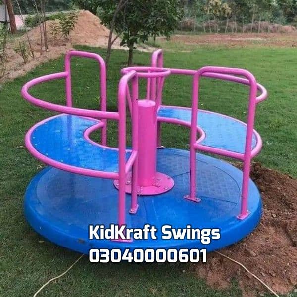 kids Slide/Swings/Kids rides/jhula/Spring rider/jungle gym/gazebo 3