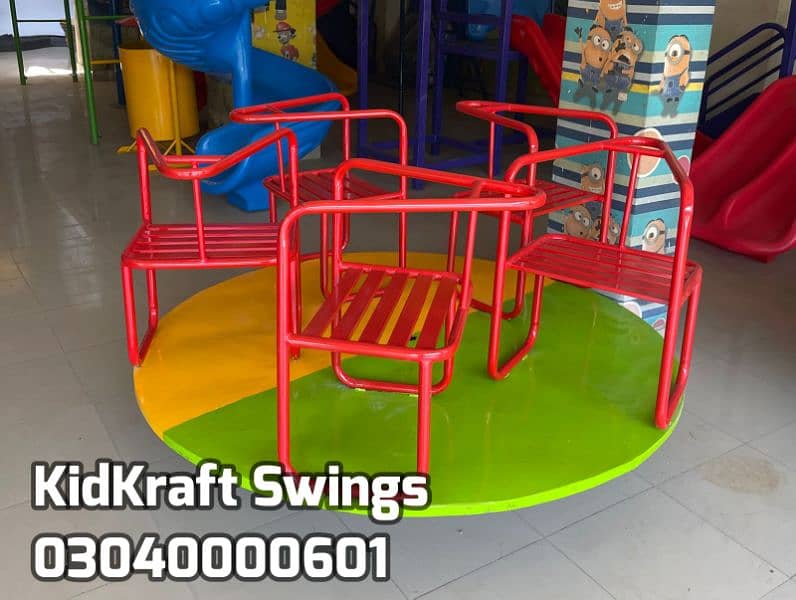 kids Slide/Swings/Kids rides/jhula/Spring rider/jungle gym/gazebo 5