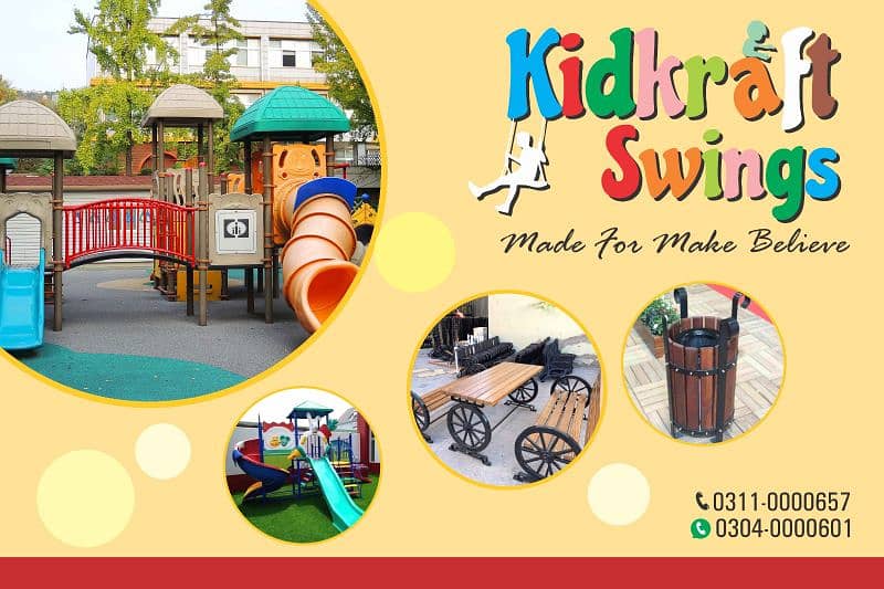 kids Slide/Swings/Kids rides/jhula/Spring rider/jungle gym/gazebo 8