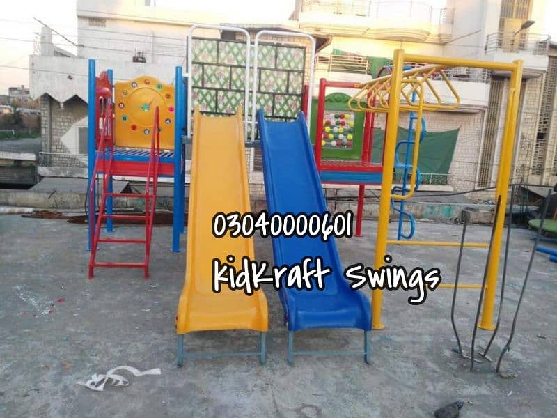 kids Slide/Swings/Kids rides/jhula/Spring rider/jungle gym/gazebo 14