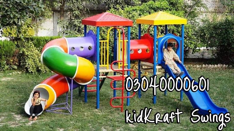 kids Slide/Swings/Kids rides/jhula/Spring rider/jungle gym/gazebo 15