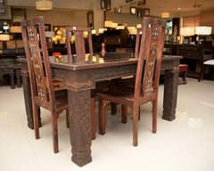 dining table wooden table chinoti table Turkish design furniture