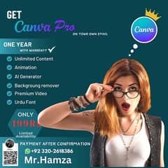 canva pro only in 199 rs