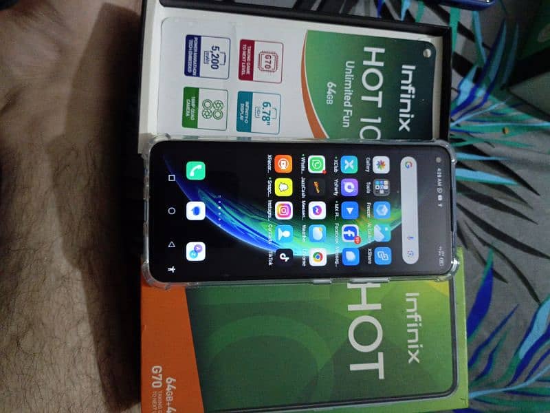 infinix hot 10 condition 10/10 Awesome Mobile 100% ok phone 3